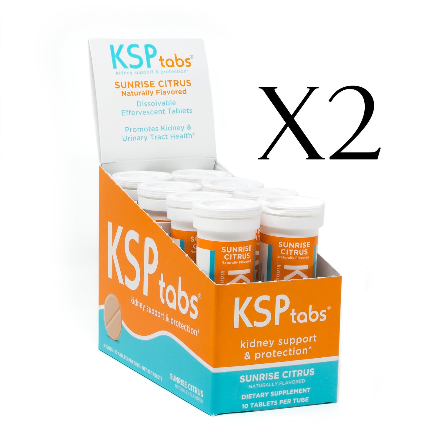 Two boxes of Citrus KSP tabs